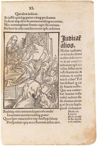 Ilustração do livro Ship of Fools de Sebastian Brant, 1494. de Albrecht Dürer