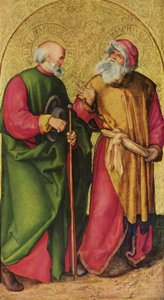 Altar de Jabach: Santos José e Joaquim de Albrecht Dürer