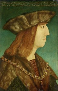 Imperador Maximiliano I (1459-1519) de Albrecht Dürer