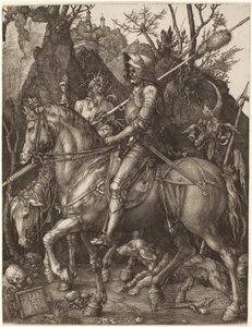Cavaleiro, Morte e Diabo de Albrecht Dürer