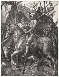 Cavaleiro, Morte e o Diabo de Albrecht Dürer