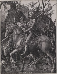 O Cavaleiro, a Morte e o Diabo de Albrecht Dürer