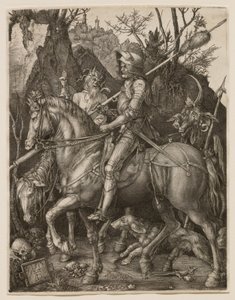 O Cavaleiro, a Morte e o Diabo de Albrecht Dürer