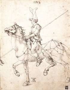 Lanceiro a cavalo de Albrecht Dürer