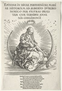 Vida da Virgem: Página de título de Albrecht Dürer
