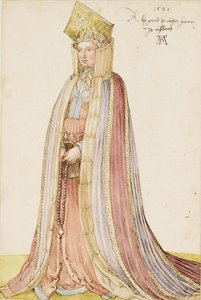 Senhora da Livônia, 1521. de Albrecht Dürer