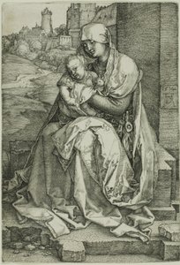 Madonna pela parede de Albrecht Dürer