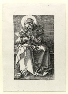 Madonna amamentando a criança, 1519 de Albrecht Dürer
