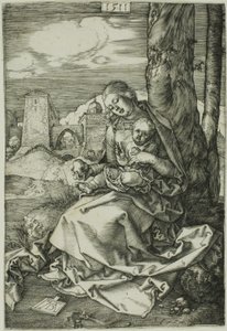 Madonna com a pêra de Albrecht Dürer