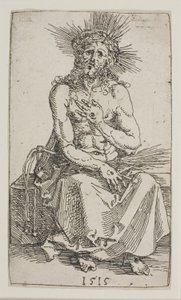 Homem das Dores, Sentado de Albrecht Dürer