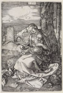 Maria com a pêra de Albrecht Dürer
