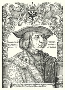 Maximiliano I, Sacro Imperador Romano de Albrecht Dürer