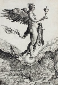 Némesis (A grande fortuna) de Albrecht Dürer