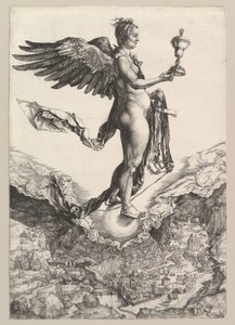 Nemesis A Grande Fortuna, 1501-2. de Albrecht Dürer