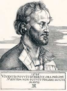Philipp Melanchthon, 1526 1906. de Albrecht Dürer