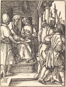 Pilatos lavando as mãos de Albrecht Dürer