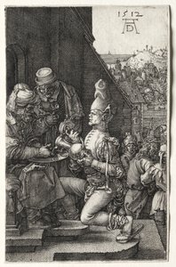 Pilatos lavando as mãos de Albrecht Dürer