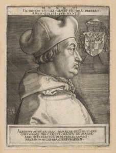 Retrato do cardeal Albrecht de Brandemburgo de Albrecht Dürer