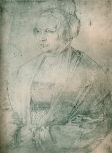 Retrato de uma senhora, c1500-1520, 1903 de Albrecht Dürer