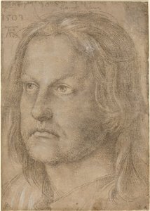 Retrato de um homem desconhecido de Albrecht Dürer