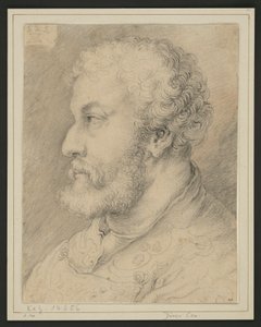 Retrato de perfil de Raymund Fugger? de Albrecht Dürer