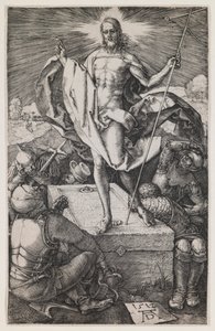 Ressurreição, da série “A Paixão Gravada” de Albrecht Dürer