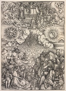 Revelação de São João: Abertura do Sexto Selo de Albrecht Dürer