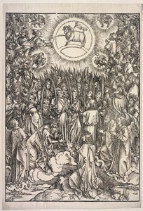 Revelação de São João: A Adoração do Cordeiro de Albrecht Dürer