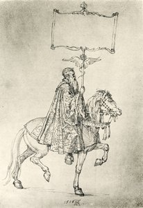 Montando o velho de Albrecht Dürer