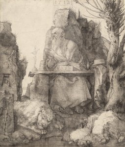São Jerônimo pelo Salgueiro Pollard, 1512. de Albrecht Dürer