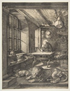 São Jerónimo no seu escritório de Albrecht Dürer