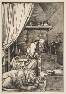 São Jerónimo no seu escritório de Albrecht Dürer