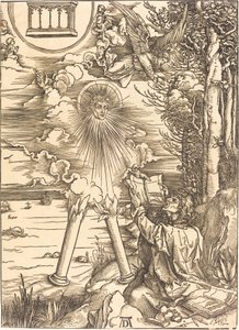 São João devorando o livro de Albrecht Dürer