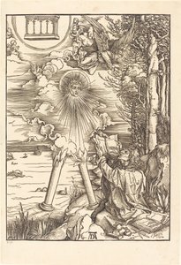 São João devorando o livro de Albrecht Dürer