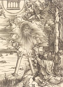 São João Devorando o Livro, 1498. de Albrecht Dürer