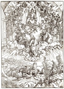 São João diante de Deus e dos anciãos de Albrecht Dürer