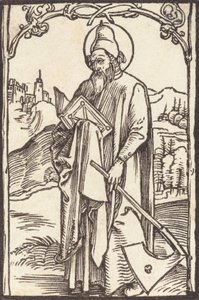 São Matias, c. 1500. de Albrecht Dürer