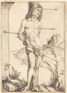 São Sebastião Ligado à Coluna de Albrecht Dürer