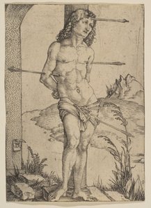 São Sebastião atado à coluna de Albrecht Dürer