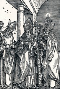 São Nicolau, Ulrich e Erasmus, 1508 1906. de Albrecht Dürer