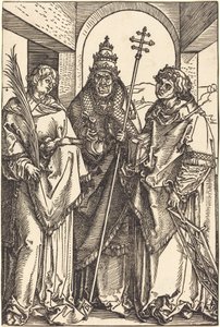 Santos Estevão, Sisto e Lourenço de Albrecht Dürer