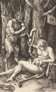 Família Sátira, 1505. de Albrecht Dürer