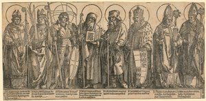 Santos padroeiros da Áustria de Albrecht Dürer