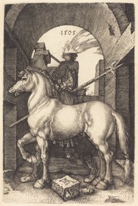 Cavalo Pequeno, 1505. de Albrecht Dürer