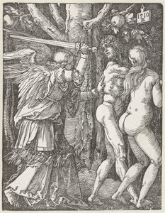 Pequena Paixão: 2. Expulsão do Paraíso de Albrecht Dürer