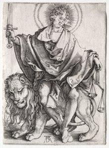 Filho da justiça, c. 1500. de Albrecht Dürer