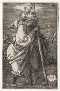 São Cristóvão, Virado à Esquerda de Albrecht Dürer