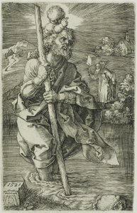 São Cristóvão Virado à Direita de Albrecht Dürer