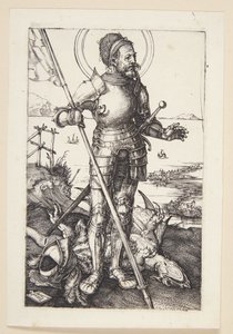 São Jorge a pé de Albrecht Dürer