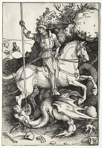 São Jorge matando o dragão de Albrecht Dürer